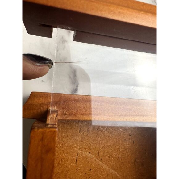 SOLID WOOD NASCAR 12 DIECAST CAR DISPLAY CASE - WALL MOUNT for Collectors: Used - Picture 11 of 11